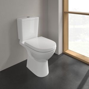 Villeroy & Boch O.novo duoblokpot diepspoel PK DirectFlush zonder reservoir ceramic+ wit 5661r0r1