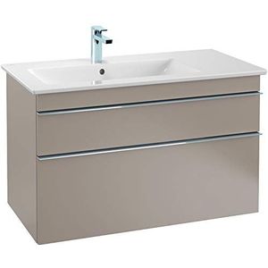 Villeroy & Boch Venticello badmeubel A927, 953x590x502mm, Kleur: Glanzend wit, handvat: chroom glanzend