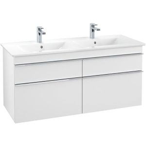 Villeroy & Boch Venticello wastafelonderkast 125.3x59cm 4x lade mat wit A93001MS