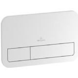 Villeroy&boch - ViConnect Installationssysteme WC-Betätigungsplatte 200S, 2-Mengen-Spülung Weiß