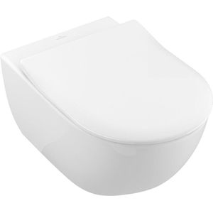 Villeroy & Boch - Subway 2.0 - Hangtoilet - Glanzend Wit - Randloos - Dunne Wc-bril