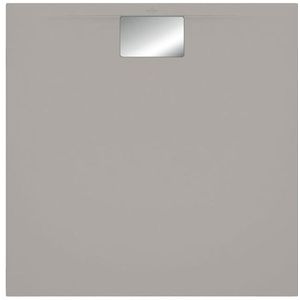 Villeroy & Boch Architectura douchebak 90x90x4.8cm metalrim grijs UDA9090ARA148V-3S