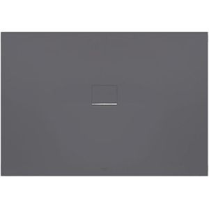 Villeroy & Boch Squaro infinity douchebak 160x80x4cm antraciet UDQ1680SQI2V-1S