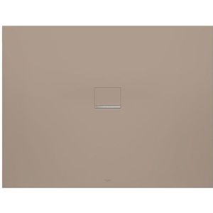 Villeroy & Boch Squaro infinity douchebak 140x90x4cm bruin udq1490sqi2v-4s