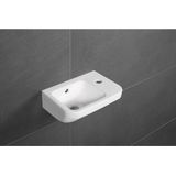 Villeroy & Boch Architectura Fontein met Kraangat Rechts met Overloop 36x26cm Wit