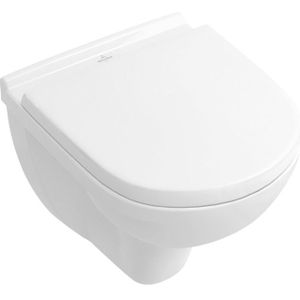 Villeroy & Boch O.novo Compact wandcloset diepspoel DirectFlush 36x49cm ceramic+ wit 5688r0r1