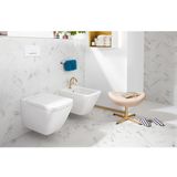 Villeroy & Boch Finion wandbidet met kraangat en overloop CeramicPlus, wit