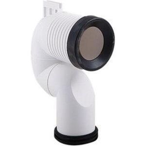 Vario-Abflussbogen 87010000 160-250 mm, Abgang senkrecht, 150-220mm - Villeroy&boch