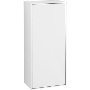 Villeroy & Boch Finion zijkast 1 deur 41.8x93.6x27cm rechts glossy wit F57000GF