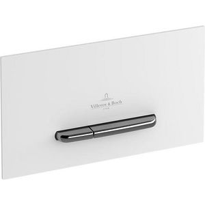 Villeroy & Boch ViConnect - Betätigungsplatte E300, Chrom matt 92218069