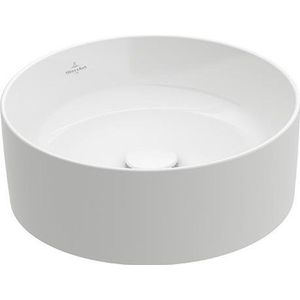 Villeroy & Boch Collaro Opzetwastafel Ø 40x14,5cm wit alpin CeramicPlus