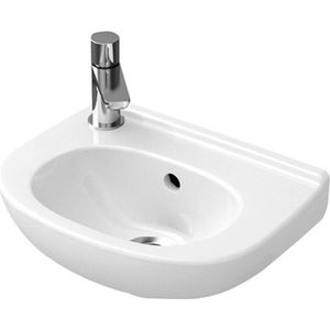 Villeroy & Boch O.novo Compact fontein met overloop 1 kraangat links 36x27.5cm ceramic+ wit 536039R1