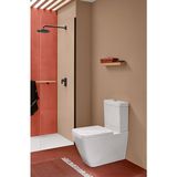 Villeroy & Boch Venticello closetzitting met deksel met softclose en quick release RVS/stone white 8m22s1rw