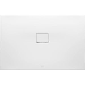 Villeroy & Boch Squaro Infinity kunststof douchebak quaryl rechthoekig 140x90x4cm mat wit