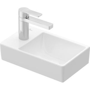 Villeroy & Boch Avento fontein 1 kraangat links zonder overloop 36x22cm ceramic+ wit 43003RR1