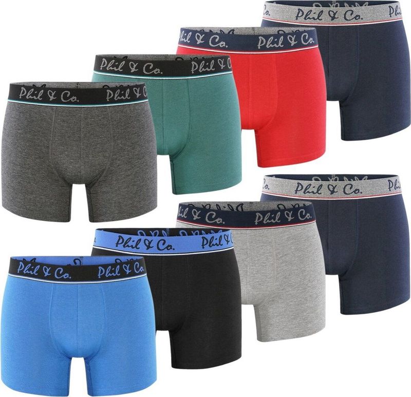 Phil & Co. Berlin - Boxershorts - Multi-pack - Katoenmix - Comfortabel