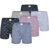 Phil & Co - D626 - Boxershorts - Multipack van 6 - Heren - 100% Katoen