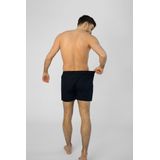 Phil & Co - Wijde Boxershorts - Effen Zwart - 3-Pack