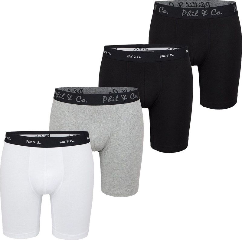 Phil & Co. Berlin - Retro Boxer Long - Boxershorts - Multi-pack