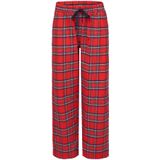 By Louise - Pyjamabroek - Geruit - Rood - Flanel