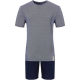 Phil & Co - Korte Pyjama - Grijs - 100% Jersey Katoen