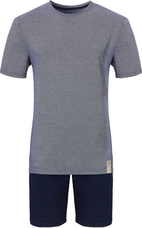 Phil & Co - Korte Pyjama - Grijs - 100% Jersey Katoen