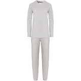 By Louise - Pyjama Set - Grijs - Dames - Lange Mouwen - 100% Katoen