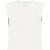 By Louise - Capri Korte Pyjama Set - Wit/Blauw Gestreept - Dames