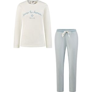 By Louise - Pyjama Set Lang - Wit - Dare To Dream