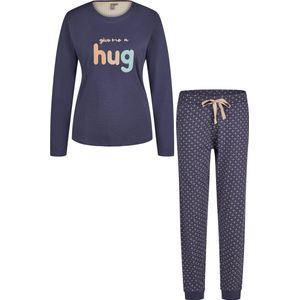 By Louise - Pyjama Set - Blauw - Jersey Katoen