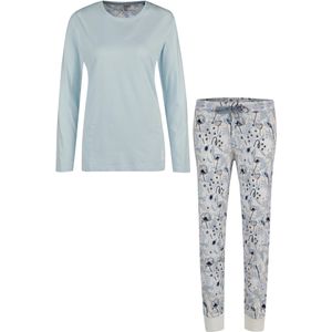 By Louise - Pyjama Set - Lichtblauw - Jersey Katoen - Dames