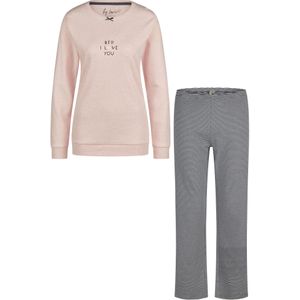 By Louise - Winter Pyjama Set - Roze - Dames - Lang Interlock
