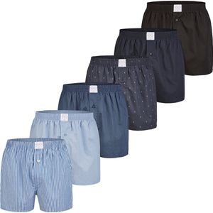 MG-1 - D929 - Boxershorts - Multicolor - 100% Katoen - 6-Pack