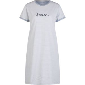 By Louise Essential dames nachthemd korte mouw gestreept