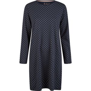 By Louise - Essential - Nachthemd - Blauw - 100% Jersey Katoen
