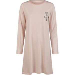 By Louise - Dames Nachthemd - Gestreept - 100% Jersey Katoen