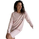 By Louise - Dames Nachthemd - Gestreept - 100% Jersey Katoen