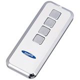Novoferm Garagentor Handsender Mini-Novotron 524 Design, 4 Kanal, Silber / Weiß