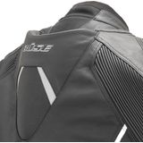 Büse - Imola - Leren Jas - Zwart Wit - Dames