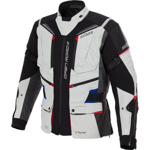 Büse - Open Road III - Textiel Jas - Wit Grijs - Waterdicht