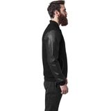 Urban Classics - Oldschool College Jacket - Herenjack - Zwart - 4XL