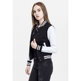 Urban Classics 2 Tone College Collegejas zwart wit