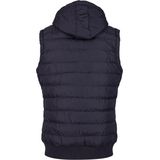 Urban Classics - Bubble Hooded Vest - Zwart - Nylon - Polyester