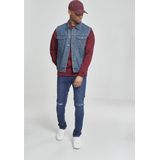 Urban Classics Denim Vest Vest lichtblauw Katoen - Basics, Street wear