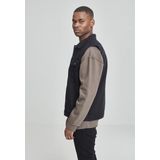 Urban Classics Denim Vest Vest zwart Katoen Basics, Street wear