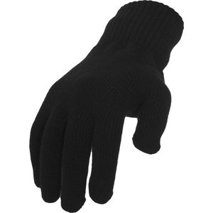 Urban Classics Knitted Gloves - Zwart - Handschoenen