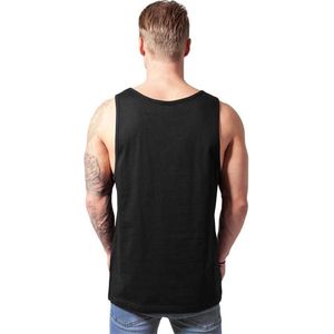 Urban Classics - Jersey Big Tanktop - Zwart - Katoen