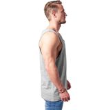 Urban Classics - Shirt - Grijs Gemêleerd - Mouwloos - Normale Pasvorm