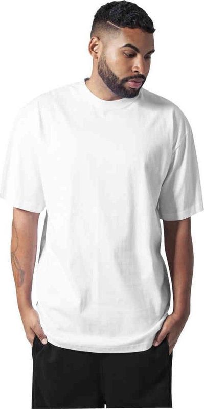 Urban Classics Heren Tshirt Tall Wit