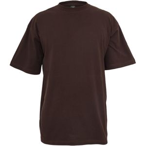 Urban Classics - Tall Heren T-shirt Bruin